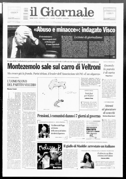 Il giornale : quotidiano del mattino